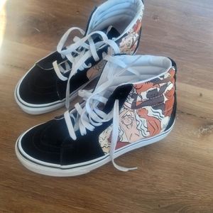 Breast Cancer Ladies/True White (SK8-Hi)Size 6.5